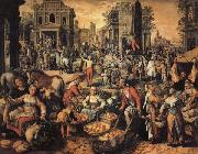 Joachim Beuckelaer Pilate Shows Jesus to the People oil painting picture wholesale